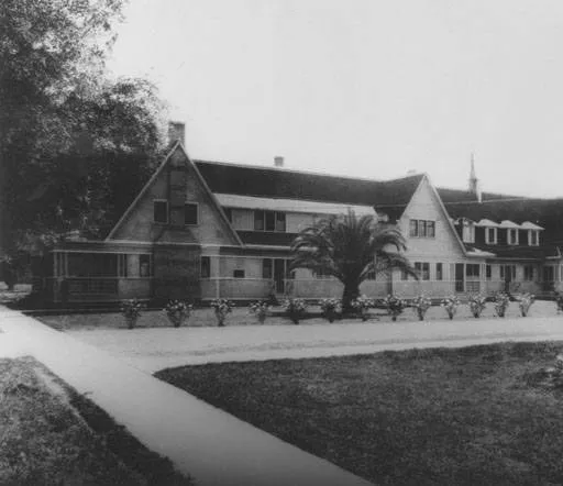 Historic view of the Ingleside Inn, Arizona's first luxury resort, near Camelback Mountain