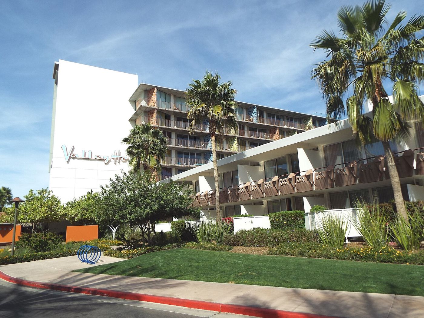 The Hotel Valley Ho, Scottsdale's landmark midcentury modern hotel, opened in 1956