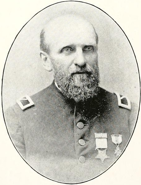 Portrait of Winfield Scott, U.S. Army chaplain and founder of Scottsdale, Arizona, in the late 1800s